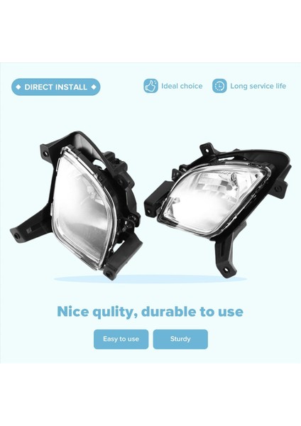 Araba Ön Tampon Sis Halojen Sürüş Lambası Sis Lambaları Far Sisleri Hyundai Tucson IX35 2010 - 2014 Için (Yurt Dışından) modelleri