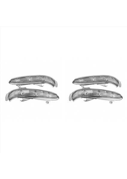 2 Çift Arka Görünüm Yan Ayna Lambası Göstergeleri Mercedes Benz S/cl Sınıfı Için Sinyal Işığını Döndür (Yurt Dışından)