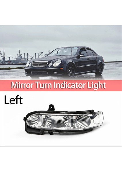 Araba Sol Arka Görünüm Yan Ayna LED Dönüş Sinyali Göstergesi Mercedes Benz W211 S211 W463 W461 C/e Sınıfı 2004-2012 (Yurt Dışından) modelleri