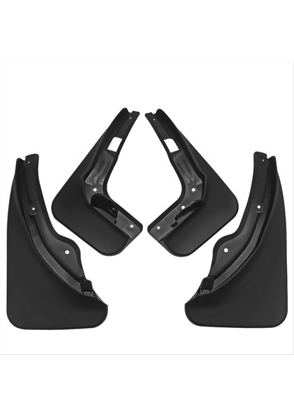 4pcs Araba Çamurluk Çamur Kanatları Sıçrama Çamur Koruma Fender Için Mercedes Benz W204 C-Class 2007-2010 C180 C200 C300 (Yurt Dışından)