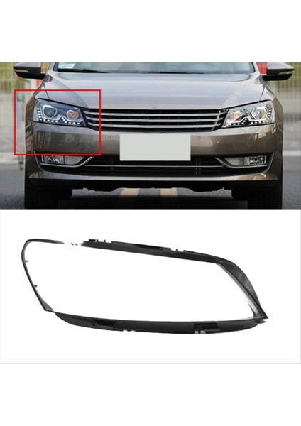Araba Ön Far Kapağı Abajurlar Lamba Kabuk Far Farlar Lens Kapağı Vw Passat 2011-2015 Sağ (Yurt Dışından) indirimleri