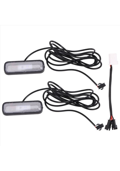 2pcs Araba Işığı LED Iç Atmosfer Işık Dekorasyon Lambası Ortam Ayak Işığı Honda Civic 10TH 2018-2020 Mavi (Yurt Dışından) fiyatları