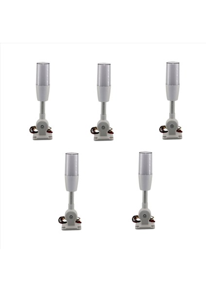 5x Trıcolor Katlama 24V LED Uyarı Lamp Alarmı LED Sinyal Kule Cnc Makineleri Için Dikkat Işığı Gösterge Hata Işığı (Yurt Dışından)