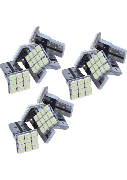 12X T10 W5W Beyaz Canbus 1206 12 Smd LED 12V Ampul Lambası (Yurt Dışından)