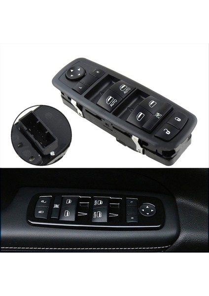 Ana Pencere Anahtarı Düğmesi Kapı Pencereleri Dodge Durango Jeep Grand Cherokee Için Asansör Kontrol Anahtarı 2011-2013 68030823AE (Yurt Dışından) fiyatları