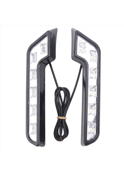 6x 12V Süper Parlak Drl LED Otomobiller Için Gündüz Koşu Işık (Yurt Dışından) fiyatları