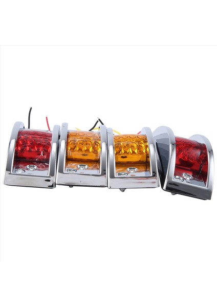 12V LED Yan Işıklar Köprü Sinyal Işıkları Yan Işıklar Dönüş Sinyalleri Kontur Işıkları Evrensel (Yurt Dışından) fiyatları
