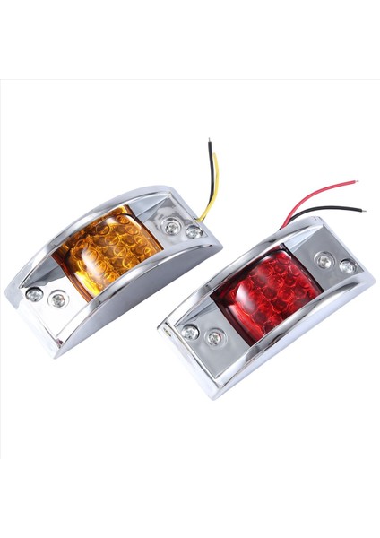 12V LED Yan Işıklar Köprü Sinyal Işıkları Yan Işıklar Dönüş Sinyalleri Kontur Işıkları Evrensel (Yurt Dışından) fırsatları