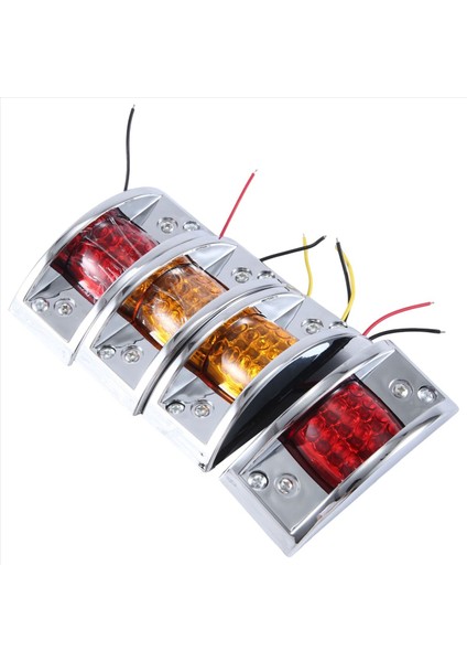 12V LED Yan Işıklar Köprü Sinyal Işıkları Yan Işıklar Dönüş Sinyalleri Kontur Işıkları Evrensel (Yurt Dışından) indirimleri