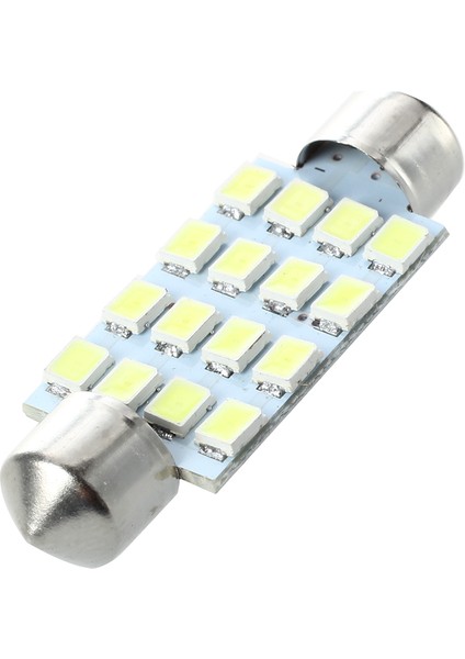 10 Adet 16 Torpido Araba Ampul LED Smd 3528 42 mm - Beyaz (Yurt Dışından) fırsatları