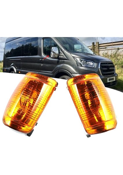 1 Çift Yan Kanat Dönüş Sinyali Işık Lens Gövdesi Gösterge Lambası Kapağı 2015-UP Ford Transit 150 250 350HD (Yurt Dışından) fiyatları
