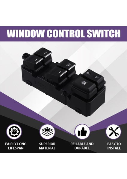 Lhd Electric Master Pencere Anahtarı Cam Kontrol Regülatörü 93570-D3000 93570D3000 Hyundai Tucson 2016-2019 (Yurt Dışından) fırsatları