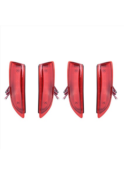 4x Araba LED Fren Kuyruk Işık Arka Tampon Park Park Uyarı Toyota Corolla Lexus Için Işık Reflektör Işığı 2011-2012 (Yurt Dışından)