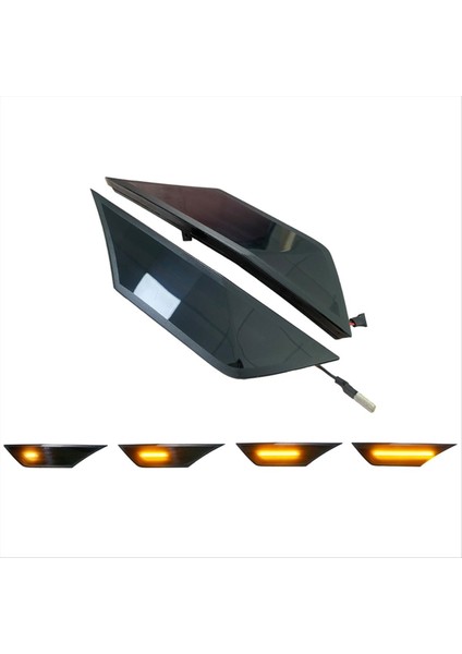 Araba LED Dinamik Yan Işaretçi Işığı HO2551127 Honda Cıvıc Için HO25501 2016-2020 Tekrarlayıcı Gösterge Işık Dönüşü Sinyal Işığı (Yurt Dışından) indirimleri