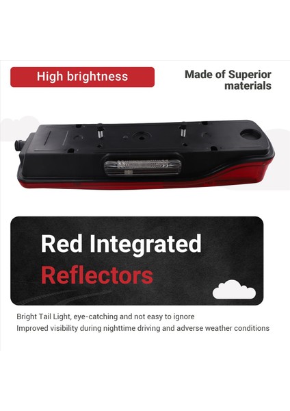 Fm Sinyal Lambası Stop Fren Sis Lambası Sol Için LED Arka Lambalar (Yurt Dışından) fırsatları