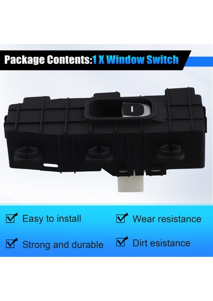 Kıa Nıro 2017-2020 Için Araba Arka Sol Sürücü Yan Güç Penceresi Anahtarı 93580-G5900 (Yurt Dışından) indirimleri