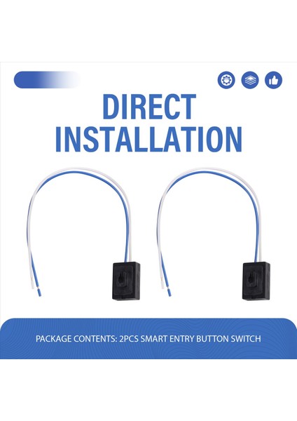 2pcs Dış Araba Kapısı Tutucu Hyundai Için Akıllı Giriş Düğmesi Anahtarı 82651-2W710 82661-2W710 (Yurt Dışından) fırsatları