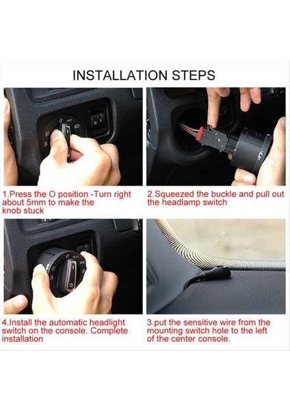 1C094131 Far Anahtarı Işık Sensörü Otomatik Far Lambası Kontrol Anahtarı Işık Sensörü Modülü Mk4 Için Uygun (Yurt Dışından) fiyatları