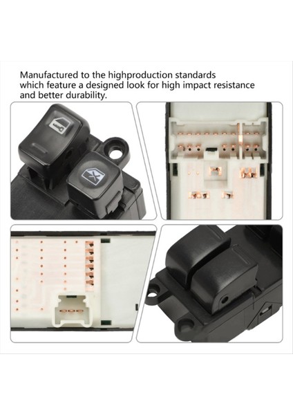 Sürücüler Yan Master Pencere Anahtarı Güç Penceresi Anahtarı 254018J005 25401-8J005 Nissan Altima Sedan 2002-2006 Lhd (Yurt Dışından) fırsatları