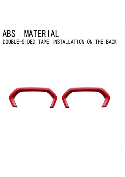 Araba Arka Sis Lambası Çerçeve Sis Forwrow Trim Sticker Subaru Forester 2025 Araç Dış Aksesuarları, B (Yurt Dışından) modelleri