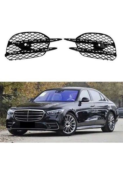 2228857200 2228857300 Geçiş Yolu Izgara Ön Çubuk Sis Istini Mercedes-Benz Sport W222 S450 S500 S560 2018 2019 Için (Yurt Dışından) modelleri