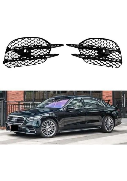 2228857200 2228857300 Geçiş Yolu Izgara Ön Çubuk Sis Istini Mercedes-Benz Sport W222 S450 S500 S560 2018 2019 Için (Yurt Dışından) fırsatları