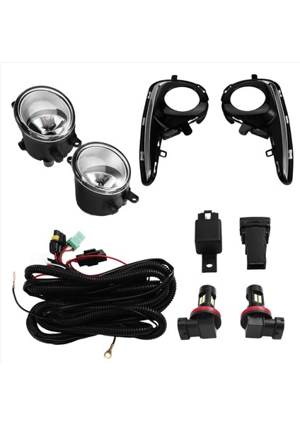 Araba Ön Tampon Lambası Sis Lambası Seti Montajı (Yurt Dışından) modelleri