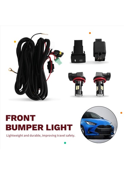 Araba Ön Tampon Lambası Sis Lambası Seti Montajı (Yurt Dışından) indirimleri