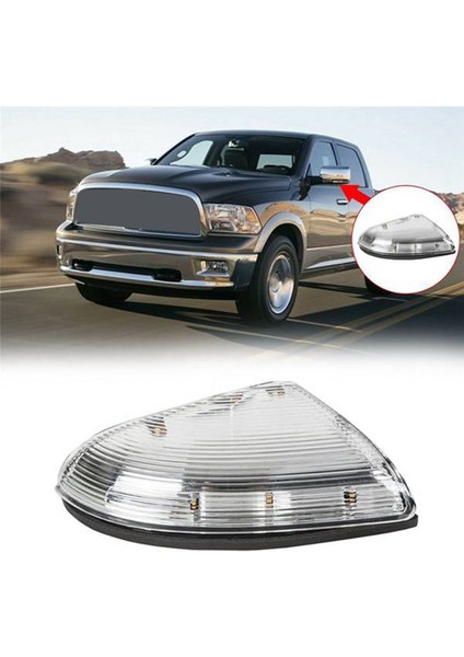 Araba Ön ve Sol Yan Ayna Dönüş Sinyali Dodge Ram Için Işık Lambası 2009-2013 68064948AA 68064949AA (Yurt Dışından) modelleri