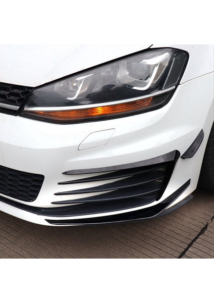 1 Çift Araba Ön Tampon Spoiler Ayırıcı Kapak Sis Fagar Ayırt Edici Süs Golf 7 Golf Mk7 2013-2016 Yan Bıçak (Yurt Dışından) modelleri