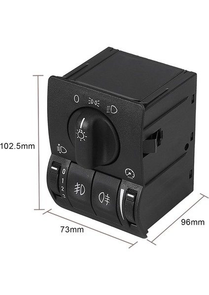 Opel Astra Wagon Vauxhall Için Araba Far Sis Lambası Kontrol Anahtarı 90437440 (Yurt Dışından) indirimleri