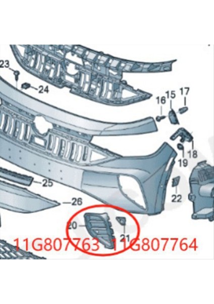 Yeni Energy Id4 Ön Tampon Koruyucuları Için Ön Tampon Baffle'ı (Yurt Dışından) indirimleri