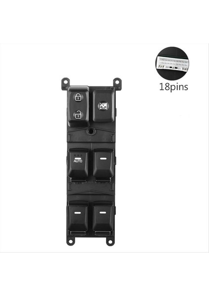 Sol Ön Sürücü Tarafı Elektrikli Pencere Anahtarı Pencere Kaldırıcı 93570-1W157 935701W157 Hyundai Kia Rio 2015-2018 (Yurt Dışından) indirimleri