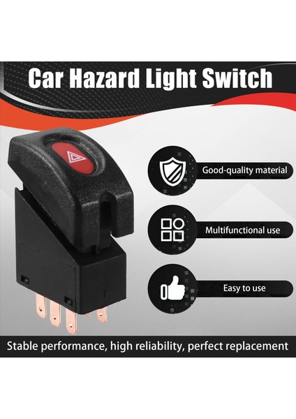 Opel Corsa Için Araba Tehri Işık Anahtarı 6240140 1993-2002 Tehlike Uyarı Anahtarı Araç Aksesuarları (Yurt Dışından) fırsatları