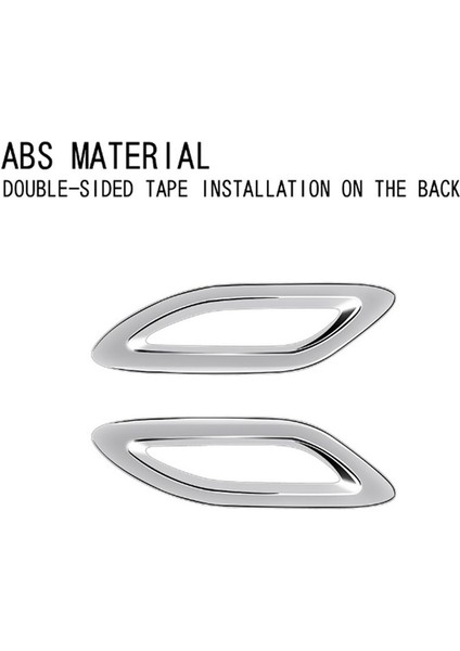 Toyota Alphard 40 Serisi 2023+ Otomobil Aksesuarları Için Araba Gümüş Arka Tail Sisli Light Lamba Çerçevesi Trim (Yurt Dışından) indirimleri