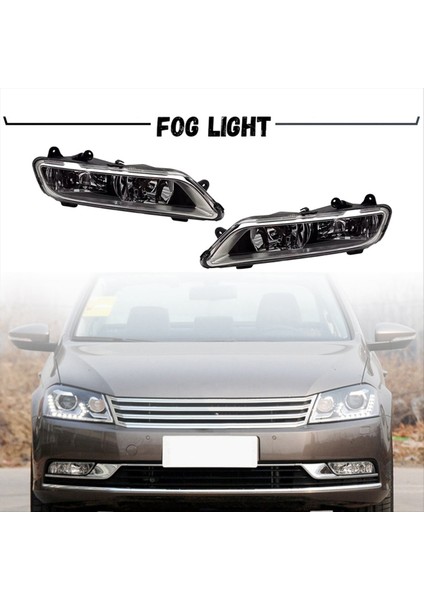 Volkswagen Vw Passat B7 2011-2015 Ön Tampon Sis Light Far Sis Lambası 3AA941661B 3AA941662B (Yurt Dışından) modelleri