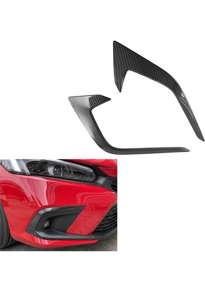 Honda Civic 11. Sınıf 2021-2022 Için Tampon Ayırıcı Spoiler Kapakları (Yurt Dışından) modelleri