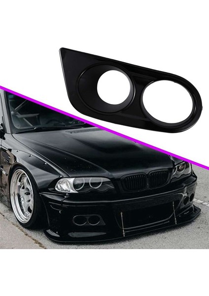 Iki Delikli Sis Lambası Çerçevesi Bmw 3 Serisi E46 M3 01-06 51112695255, 51112695256 (Yurt Dışından) modelleri