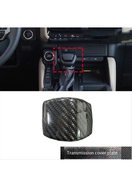 Toyota Prado 2024 Için Araba Gerçek Karbon Fiber Dişli Vardiya Düğmesi Kapağı Döşeme- Karbon Fiber Dekoratif Trim Parçaları (Yurt Dışından) fırsatları
