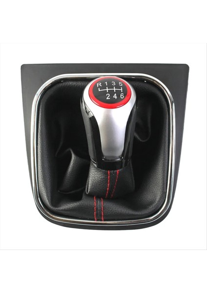 Vw Golf Için 5 6 R32 Gtı Gtd Mk5 Mk6 Jetta Scırocco 6 Hızlı Dişli Vardiyalı Deri Gaiter Boot Cover (Yurt Dışından)