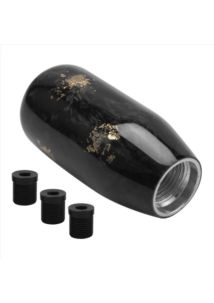 Çoğu Araba Süslemesi Aksesuarları SFN091 Gold Için Evrensel Dövme Fiber Dişli Vites Düğmesi Silindirik Vites Düğmesi (Yurt Dışından) modelleri