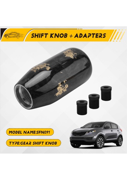 Çoğu Araba Süslemesi Aksesuarları SFN091 Gold Için Evrensel Dövme Fiber Dişli Vites Düğmesi Silindirik Vites Düğmesi (Yurt Dışından) fırsatları