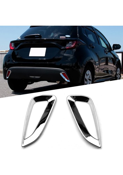 Toyota Yaris Için Xp 210 2020 2021 Mazda 2 2023 Arka Sis Reflektör Lamba Kapağı Trim Foglight Çerçeve Dekorasyon Çerçevesi (Yurt Dışından) indirimleri