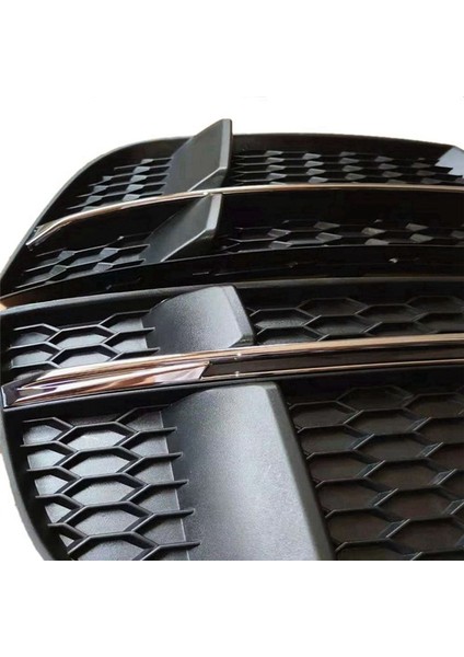 Sis Işık Kapağı Lambası Çerçevesi Izgara Sis Izgara Araba Audi A3 S3 2017-2019 (Yurt Dışından) indirimleri