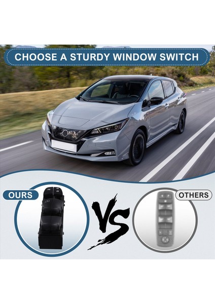 25401-4BA5A Araba Nissan Altima Juke Sentra 2011-2023 254014BA5A Için Sol Elektrikli Pencere Anahtarı (Yurt Dışından) indirimleri