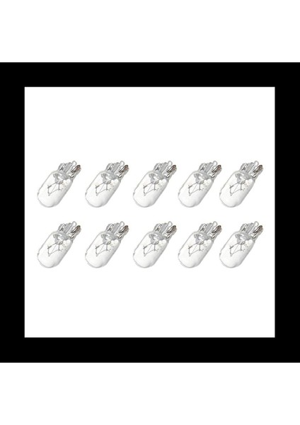 Araba T10 12V 5W 168 194 W5W Halojen Ampul Gösterim Kümesi Gösterge Gösterge Çizgi Lambası Okuma Işıkları 30 Paket Sıcak Beyaz (Yurt Dışından) modelleri