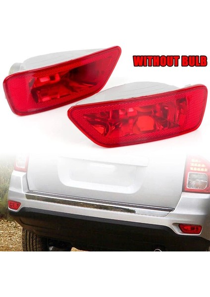 2pcs Arka Tampon Reflektörü Sis Işıkları 57010716AB 57010717AB Jeep Compass Dodge Yolculuğu Için (Yurt Dışından) modelleri