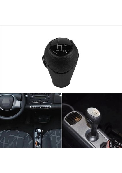 2x Otomatik Deri Otomatik Dişli Vardiya Knob Kolu Mercedes Benz Akıllı Fortwo Roadster 450 451 Brabus Fortwo (Yurt Dışından) indirimleri