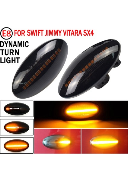 4x Araba Dinamik LED Işaretleyici Işık Dönüş Sinyali Suzuki Apv Arena Için Alto Grand Vitara Ignis Jimny Sx4 (Yurt Dışından) fiyatları