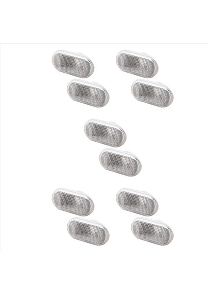 10X Araba Yan Işaretleyici Işık Çamurluk Işığı Tekrarlayıcı Lamba Nissan Tiida Livina Versa Quest Micra 2005 2006 2007 Için Gösterge (Yurt Dışından)